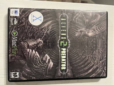Aliens Versus Predator 2 MacPlay Mac 2 Discs Manual computer game Complete