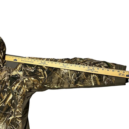 Game Winner Realtree Hooded Camo Outdoor Hunting Jacket Zip & Snap Adjust Cuff L - Picture 7 of 10
