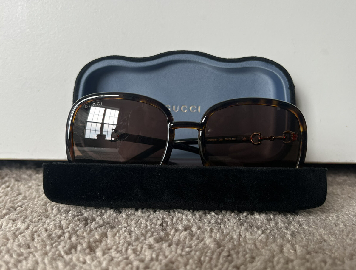 Gucci Horsebit Oversized Square Sunglasses | eBay display picture 3