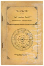 Llewellyn George / Prospectus of the Astrologian Outfit Complete Course 1942