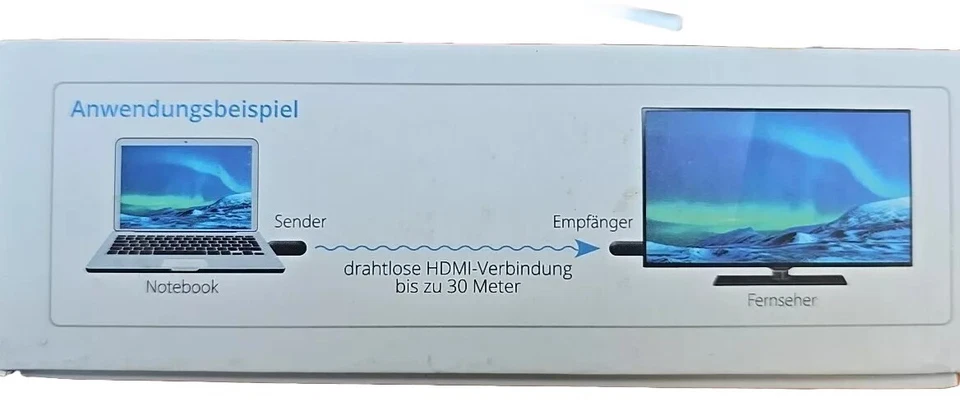 Megasat Audio Video Funkübertragungsset 1080p mini HDMI Extender Plug&Play OVP - Bild 2 von 2