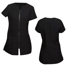 Beauty Tunic Hairdressing Spa Massage Therapist Health Work Nail Salon Uniform
