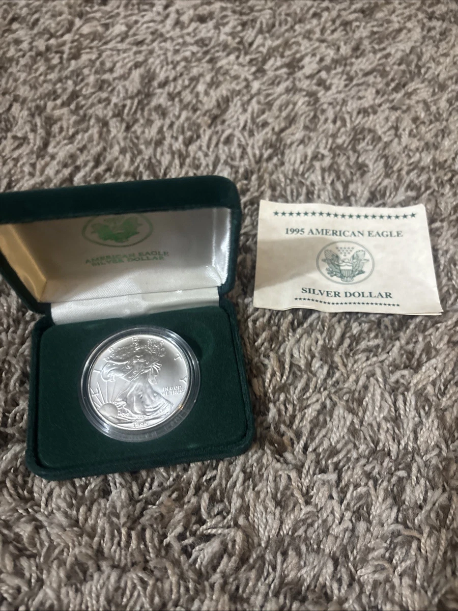 American Eagle Uncertified 1995 Silver Bullion Coins for sale | eBay