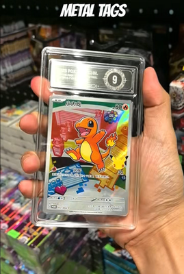 Pokemon Cards CHN. 30th Anniversary Metal Tags Charmander 002/30th