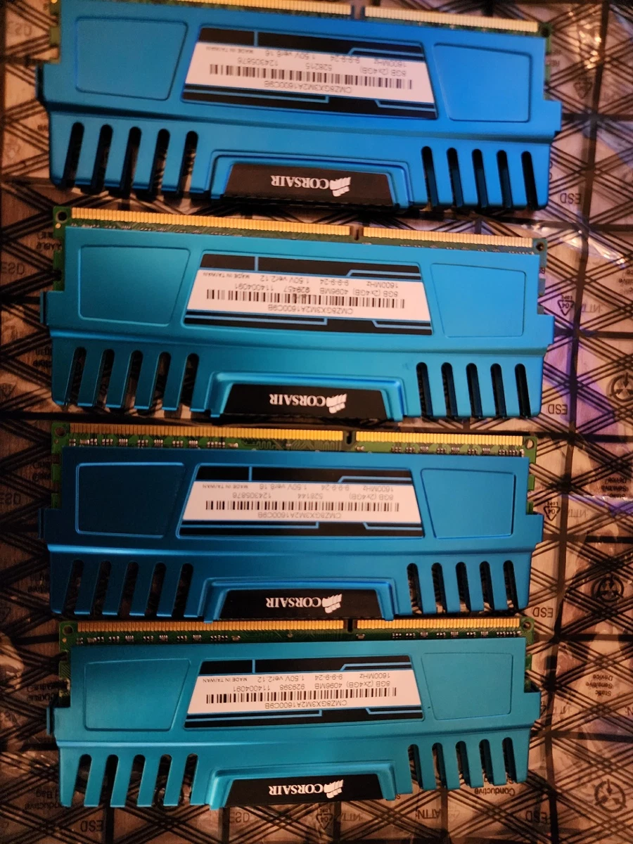 Corsair CMZ4GX3M1A1600C9B Vengeance 4Gb PC3-12800 DDR3-1600MHz 240