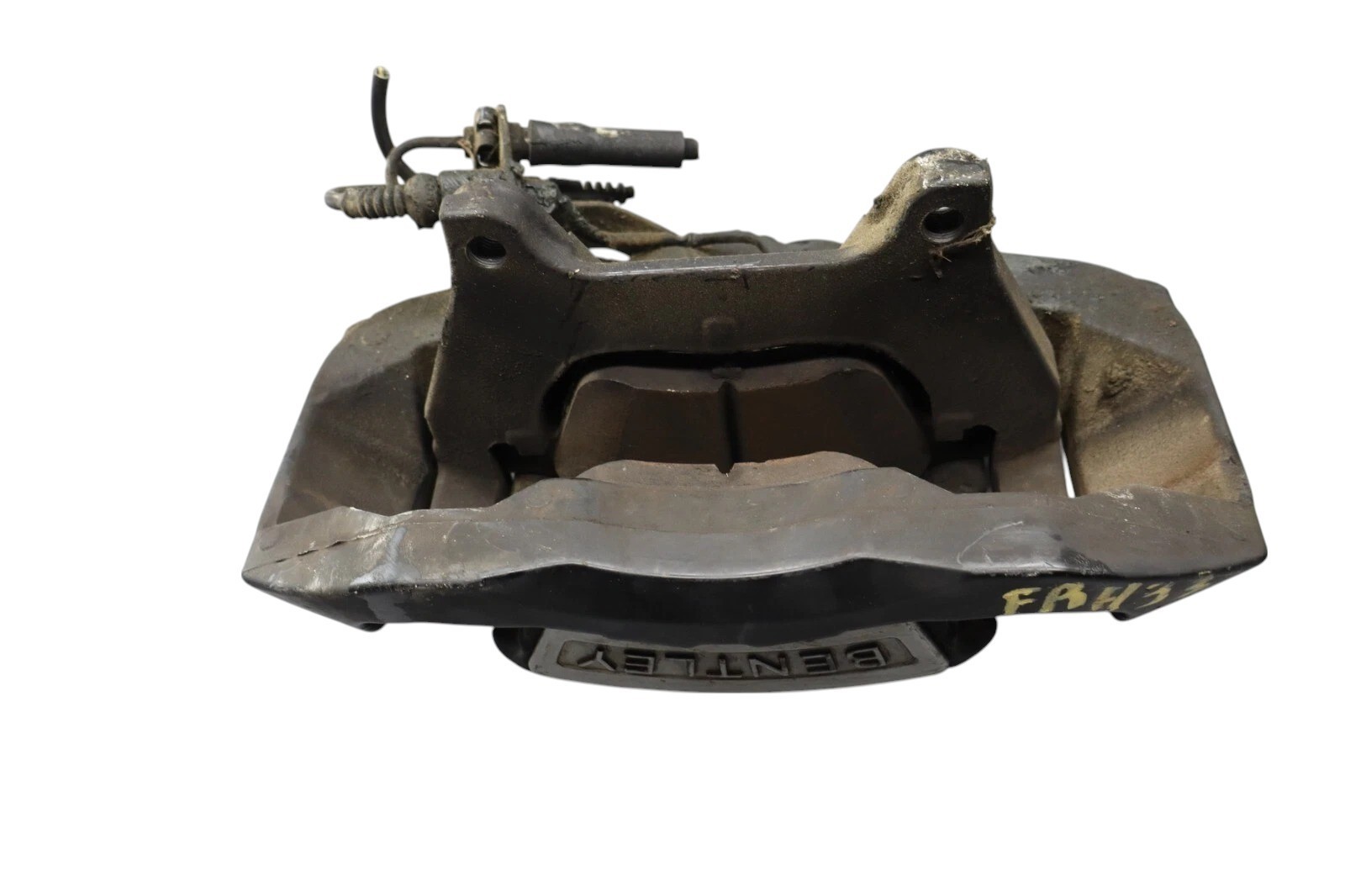 05-11 Bentley Continental Front Left & Right Side Brake Calipers Black Oem