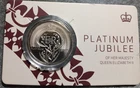 Australia 2023 Platinium Jubilee 50 cent Coin card UNC