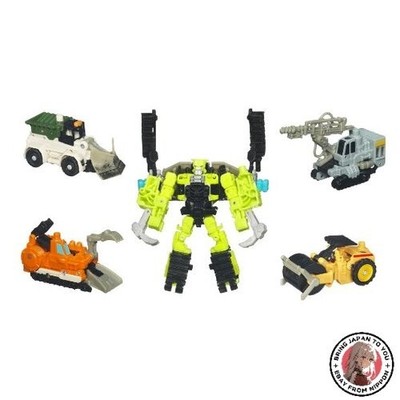 Transformers Power Core Combiners Dampfhammer mit Constructicons (US Version