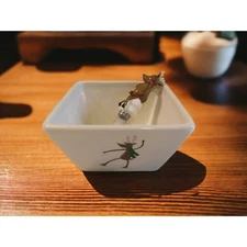 St. Nicholas Square "Reindeer Games" Dip Mix Bowl & Spreader New In Box.