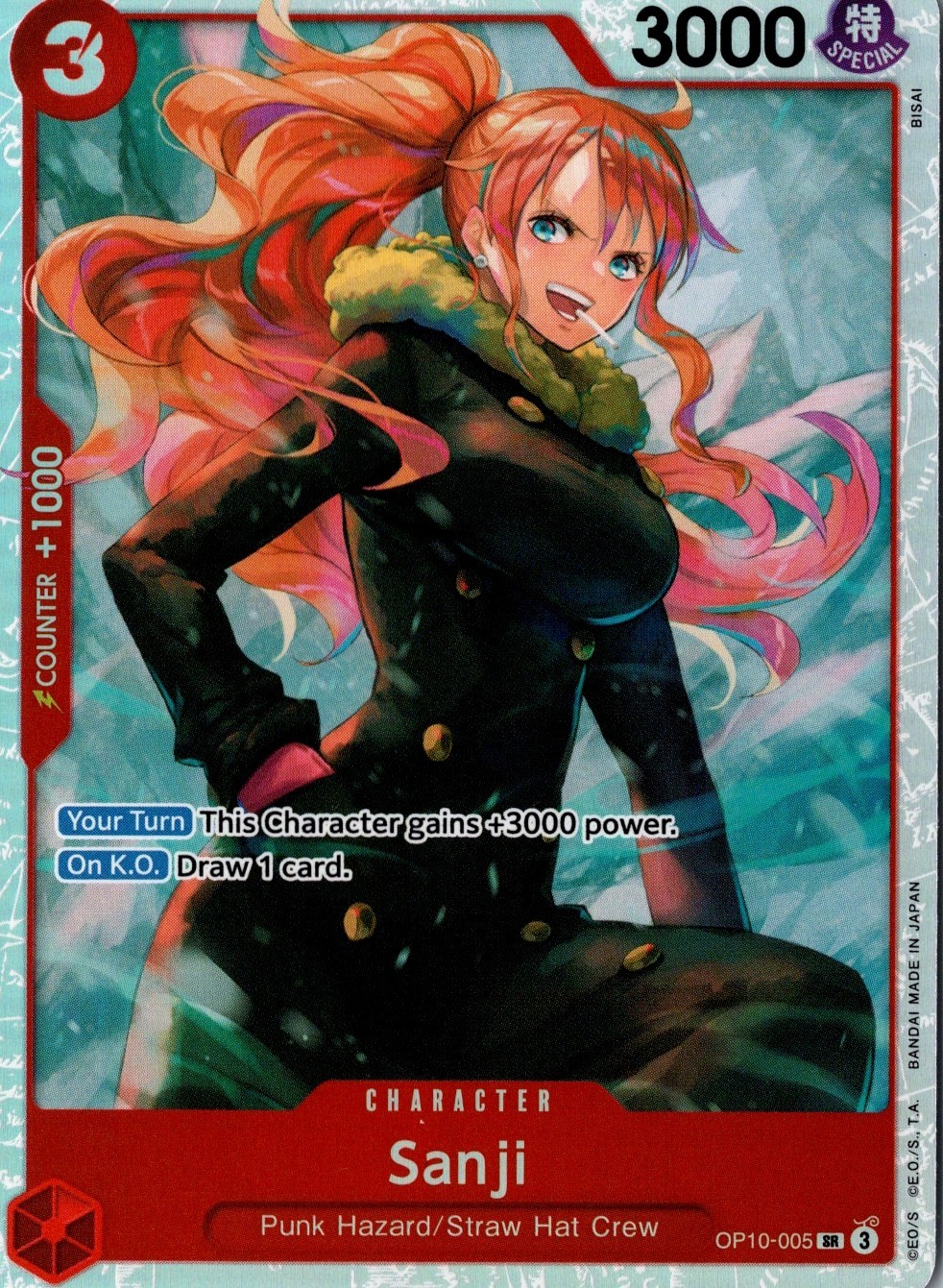 Sanji OP10-005 Royal Blood Foil