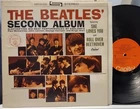 THE BEATLES Second Album VG+ 1976 CAPITOL REISSUE LP Orange Labels SHE LOVES YOU