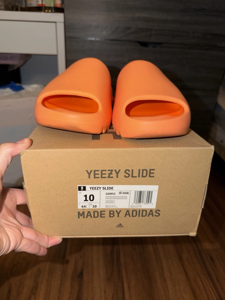 Orange Slide Sandals for Men for sale | eBay