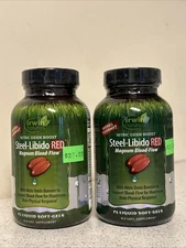 Steel-Libido Red®, Magnum Blood-Flow, 150 Liquid Soft-Gels