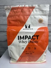 MyProtein Impact Whey Isolate Protein Powder Vanilla 2.2 lbs. Best By 08/26