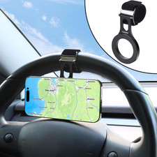 Magnetic Phone Holder for Car, Steering Wheel Phone Holder Strong Magnet , for