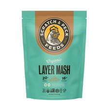 Scratch and Peck Whole Grain Layer Mash Chicken and Duck Feed - 10 lbs Bag - ...