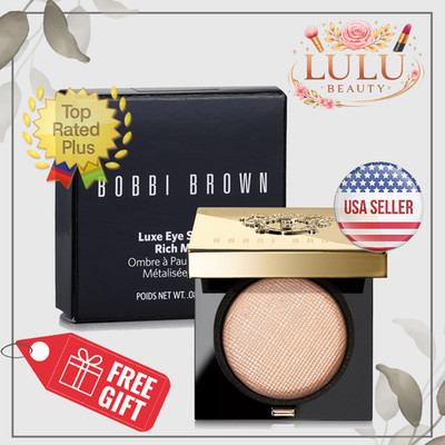 Bobbi Brown Luxe Eye Shadow Rich Sparkle~MOONSTONE~Full Size 0.08oz/2.5g, NIB  