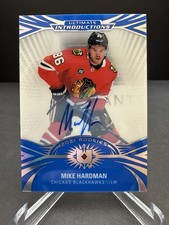 2021-22 Upper Deck Ultimate Mike Hardman Ultimate Introductions Auto