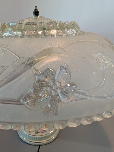 Harmony House Ceiling Fixture 3 Light Frosted Shade Victorian Style/Roses VTG. - Picture 15 of 22