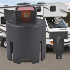 Trailer Lock, Heavy Duty Trailer Coupler Lock Fits for 2" and 2-5/16" Couplers