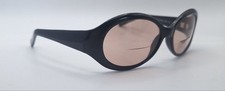 Joan Collins 9992 Black Oval Sunglasses FRAMES ONLY