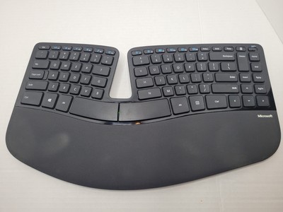 Genuine Microsoft Sculpt Ergonomic Wireless Keyboard 1559 w attachment no dongle