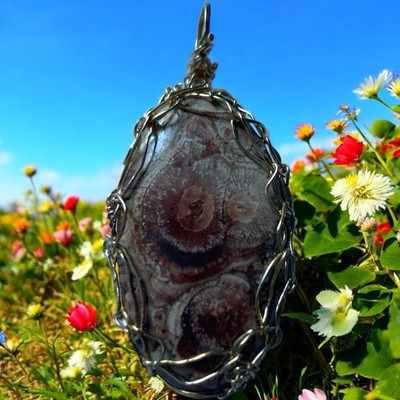 Designer Schmuck Vogelaugenjaspis Art.-Nr. 06252