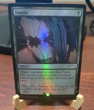 MTG: Duress FOIL RARE #479, NM Arcane: Secret Lair Drop Black Sorcery Card!!
