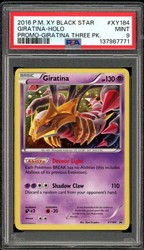 Giratina XY184 XY Black Star Promo Holo Rare