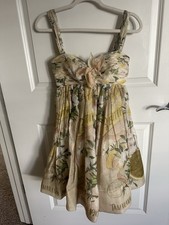 Zimmermann Coaster Ruched Mini Dress Size 0