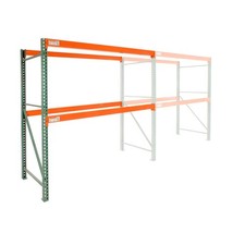 Global Industrial Teardrop Pallet Rack Add-On 144"W x 24"D x 96"H