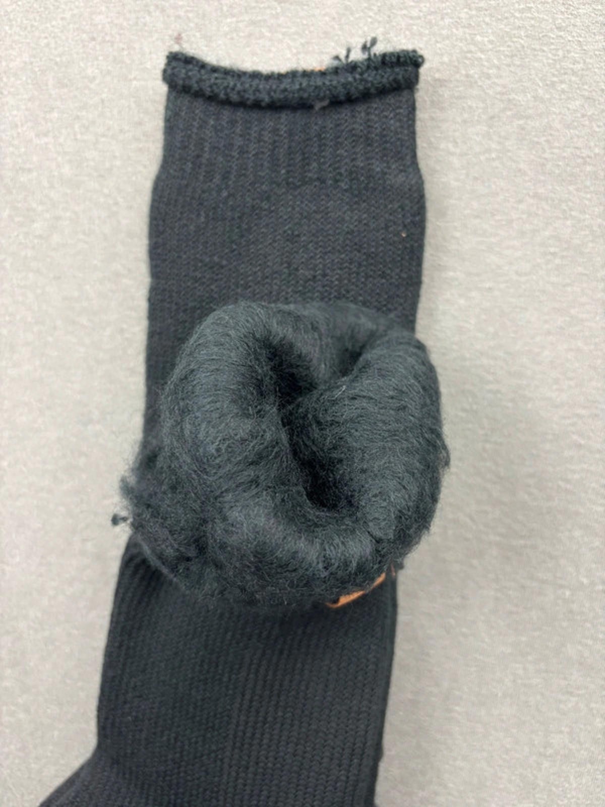 Men’s Black Guardian Brushed Thermal Socks Pack of 2 Shoe Size 11-13 image 3