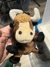 Coca-Cola 1999 COKE Nepal WAKS THE YAK 5" Bean Bag STUFFED ANIMAL Toy NEW A4