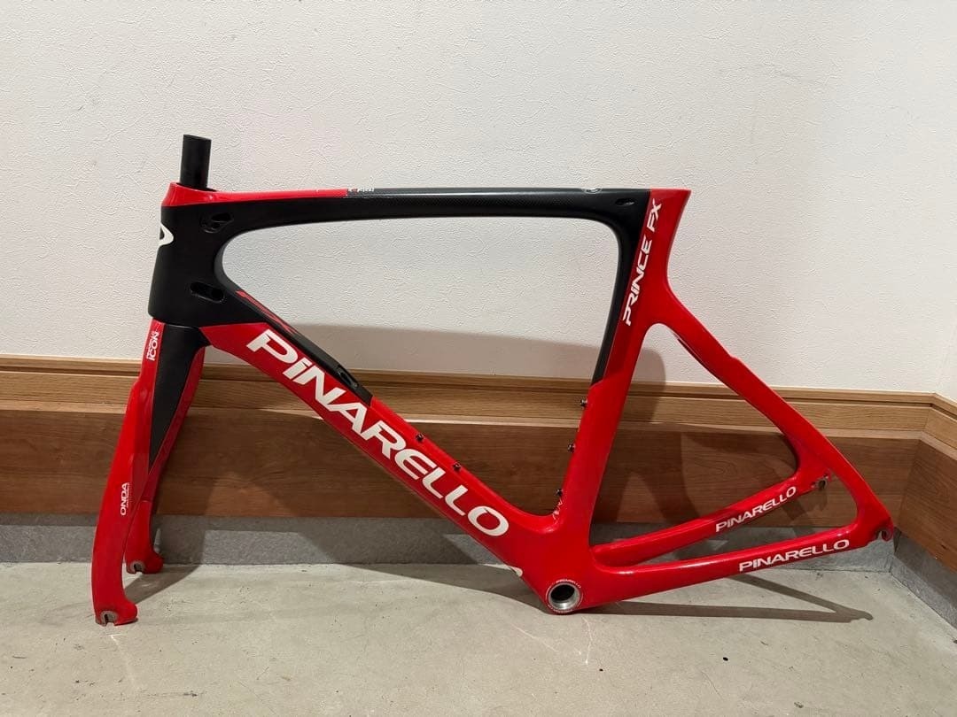 PINARELLO PRINCE FX 2020 Carbon Road Bike Frame Fork Size 540 Used