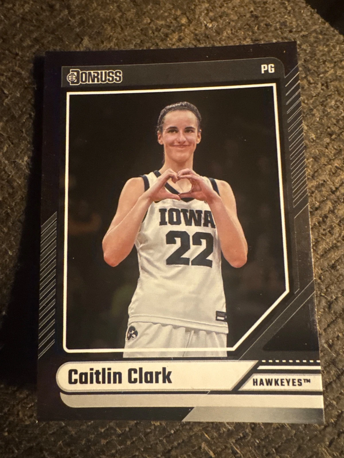 2024 Panini Caitlin Clark Collection - Base Donruss Caitlin Clark #11 Metalized