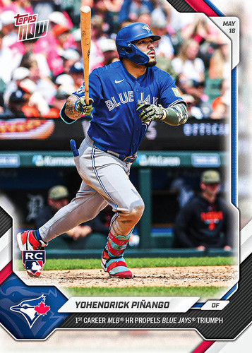 2026 Topps Now 208 Yohendrick Pinango