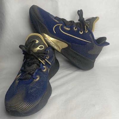Nike Air Zoom BB NXT Mens Size US 10.5 Blue Metallic Gold Sneakers CK5707-400