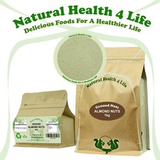 Natural Health 4 Life Blanched & Ground Almonds in Various Sizes