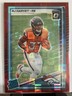 2025 Panini Donruss - Rated Rookie RJ Harvey #312 Optic Preview Red Pandora P...