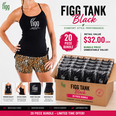 NEW FIGG TOP WHOLESALE BUNDLE LOT 20 PCS WOMEN'S ACTIVEWEAR NWT