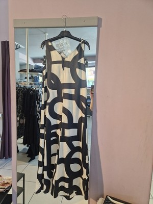 Twill Jumpsuit Overall mit Gürtel EMMOMBRE Emme Marella Größe 50