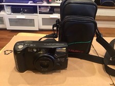 Fuji Discovery 1000 Zoom Panorama 35mm Point  Shoot Camera Film Tested Working