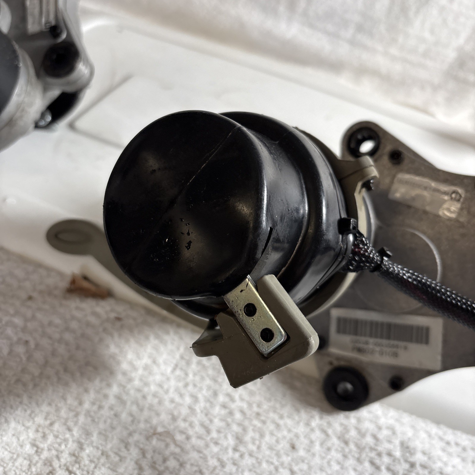 Used Pride Mobility Jazzy Select 6 Power Wheel Chair R/L Motor Gearbox W Brake