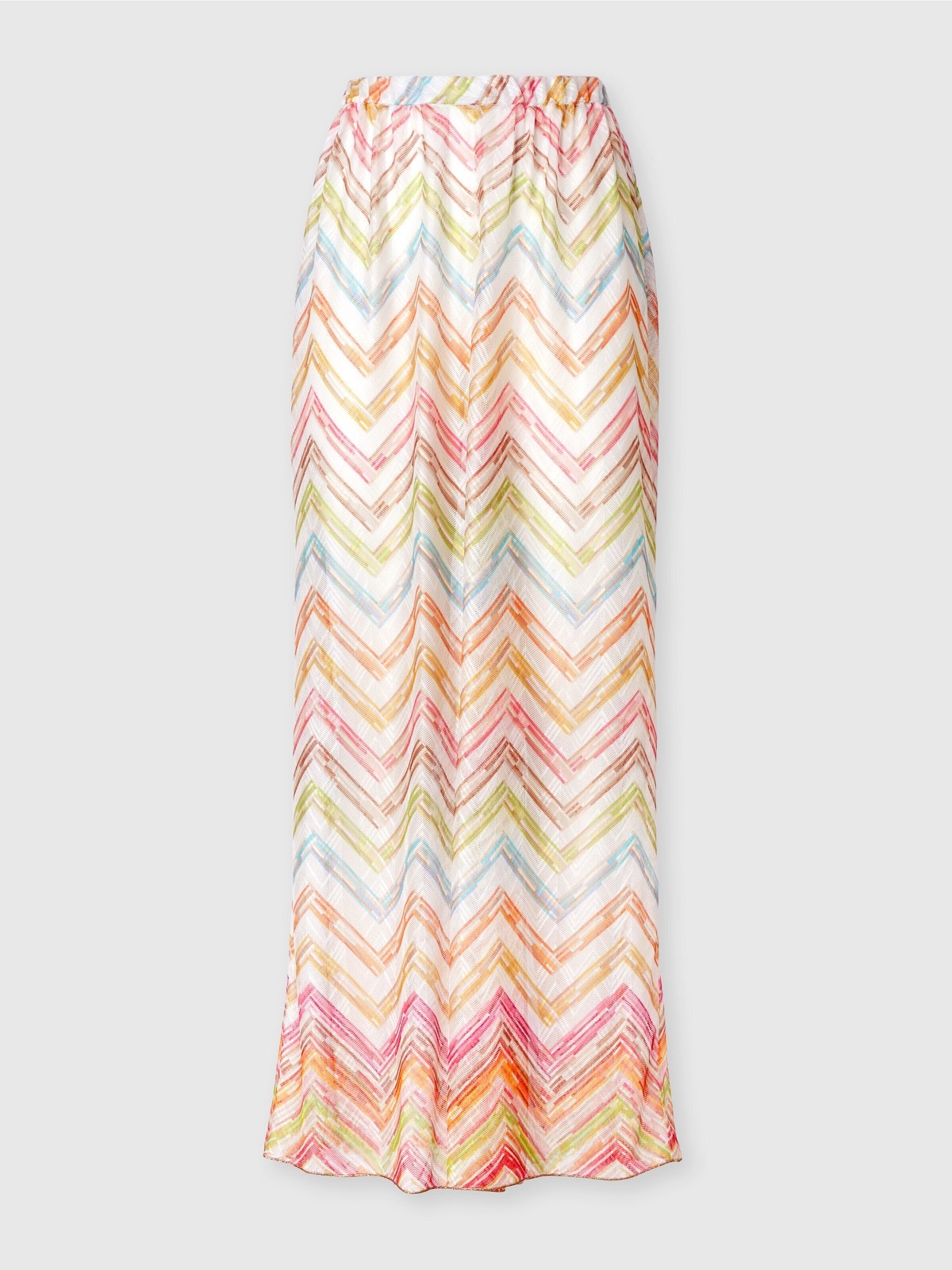 Missoni Printed tulle cover-up palazzo trousers