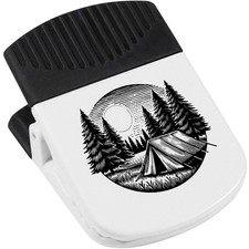 Magnetclip "Waldszene mit Zelt" (CP00039602)