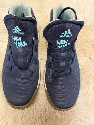 Adidas Crazy Explosive New York US 14 Navy Mint Boost Basketball Shoes