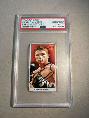 2005 Canelo Alvarez Cleto Reyes Rookie RC Signed Auto PSA/DNA Authentic Boxing