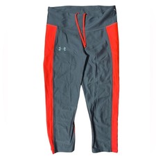 Under Armour Running Compression Cropped Leggings with back zip Pocket