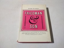 FRIEDMAN & SON FIRST PRINTING 1963 HC PLAY BOOK BY MARK HARRIS THEATRE