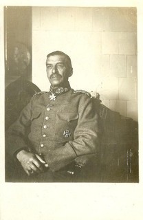 Port Photo RARE German General MAX HOFMANN (Kommandeur XXXVIII Korp; Died 1918))